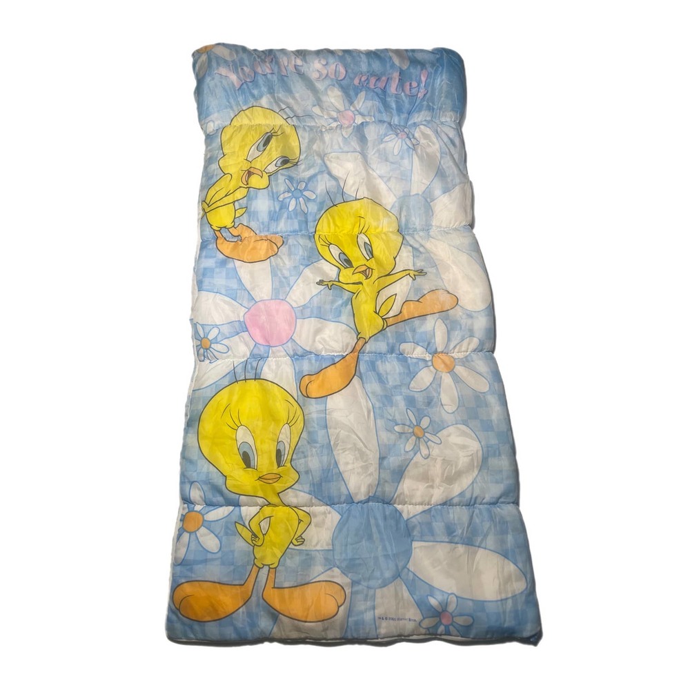 Vintage Looney Tunes Tweety Bird Sleeping bag